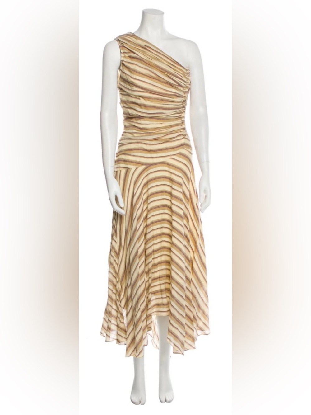 Ulla Johnson One Shoulder Striped Maxi Skirt. Size 2 in mint condition